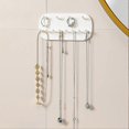 thumbnail image 3 of Necklace Rack Wall-Mounted Plastic Necklace Rack Jewelry Storage Hook, 3 of 5