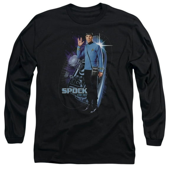 Star Trek - Galactic Spock - Long Sleeve Shirt - Small