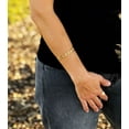 thumbnail image 6 of UR TREND Elegant 18K Gold Plated Bracelet for Women | Waterproof, Hypoallergenic, Non-Tarnish | Stainless Steel, 6cm Diameter, 6 of 6