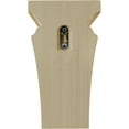 thumbnail image 4 of Ekena Millwork 3 1/2"W x 3 3/4"D x 6"H Mini Nevio Wood Corbel, Rubberwood, 4 of 4