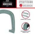 thumbnail image 3 of Franklin Sports Horseshoes - Beach or Backyard Horseshoe Play - Professional Set, 3 of 7