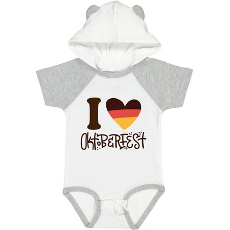 

Inktastic I Love Oktoberfest Festival Gift Baby Boy or Baby Girl Bodysuit
