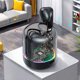 thumbnail image 3 of Bluetooth Headset True Wireless Semi In Ear Moving Lights Model Transparent, 3 of 3