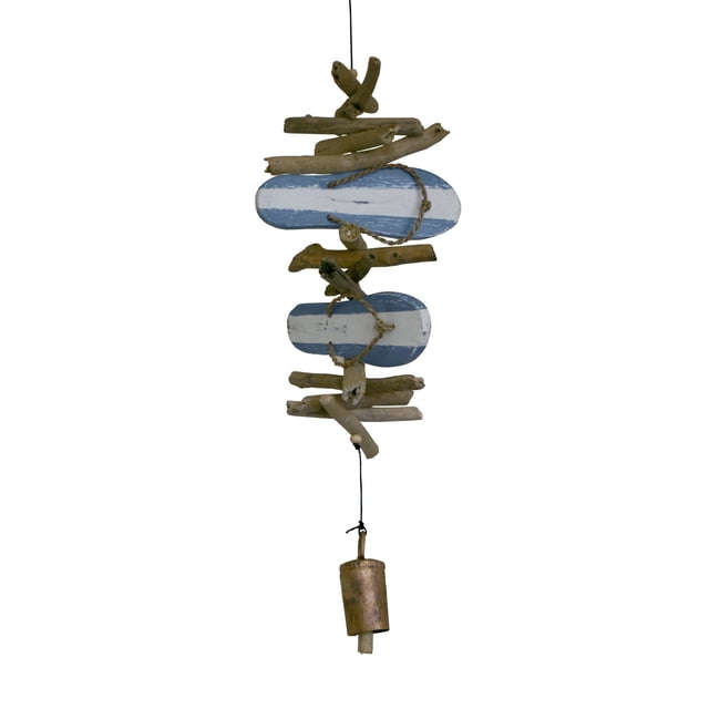 Campana de Viento Cohasset Azul Náutico para Decoración Exterior