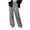Gray, variant on YUANxueke Girls Fleece Lined Sweatpants Bow Graphic Drawstring Waist Wide Leg Warm Pants for 5-15 Years
