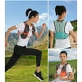 thumbnail image 5 of Mochila ligera y delgada para correr, cintura torácica, ajuste cómodo para hombres y mujeres, resistente al agua, 5 of 5