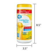 Great Value Disinfecting Wipes, Lemon Scent, 35 Count