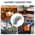 thumbnail image 3 of ETHZZLE Cheminée en Acier Inoxydable pour Ventilation dans les Cuisinières à Combustion 1 Paquet, 3 of 6