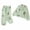 H186 Green, variant on SJLDQY Girls Flannel Pajamas Long Sleeve Shirt and Pants 2 Piece Pj Sets Winter Sleepwear Warm Loungewear Sets for Girls