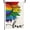 A, variant on Rainbow Pride Flag Gay Pride Flag Progress LGBT Rainbow Flag 12.5x18in, Home Outdoor Lesbian Bisexual All Inlcusive Progressive Pride Rainbow Flag Decoration -C