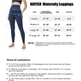 thumbnail image 5 of HOFISH Women’s Maternity Legging Pants Seamless Bottom Underwear for Pregnant Women, 5 of 6
