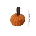 thumbnail image 3 of Calabazas de tela suave de 5 cm | Adornos colgantes preciosos para Halloween, Acción de Gracias y otoño | Juego de 1 | Rosa/Beige/Rojo/Marrón/Morado/Naranja/Gris/Verde, 3 of 6
