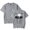 Gray, variant on Tyler Childers Mule Pull Tour Merch Cotton short sleeved T-shirt for men and women, fashionable and casual round neck top