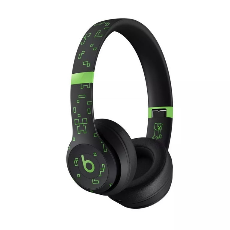 Restored Beats Solo 4 – Minecraft Special Edition – Charged Black