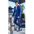 thumbnail image 7 of Yacht & Smith 6 Pairs Men's Fashion Designer Pattern Dress Socks, Cotton Blend, Textured Design Premium Knit, 10-13, 7 of 7