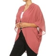 thumbnail image 2 of Plus Size Women's Trendy Style Open Front Loose Fit Cardigan, 2 of 4