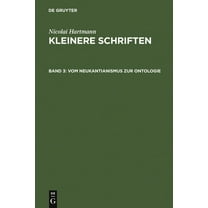 Vom Neukantianismus Zur Ontologie, (Hardcover)
