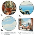 thumbnail image 3 of Designart "The Sweetness of the Italian Coast III" Italian Art Living Room Set, 3 of 5