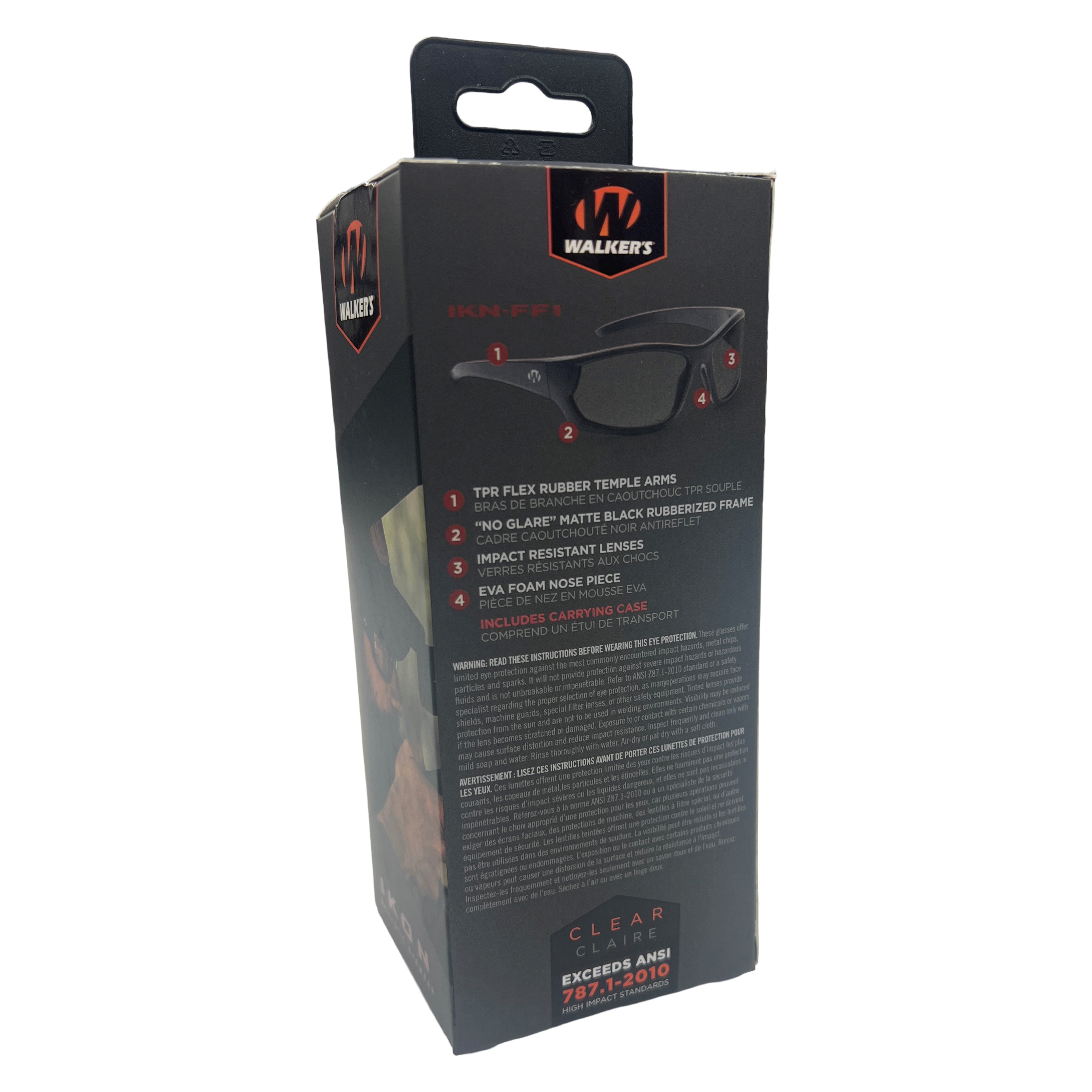 Walkers IKON Safety Glasses - Walmart.com