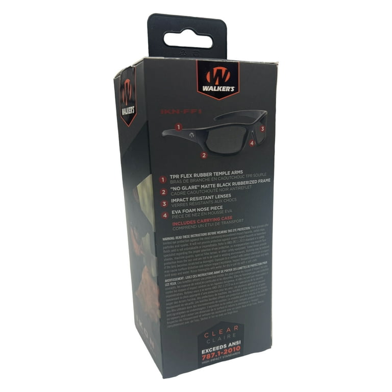 Walkers IKON Safety Glasses - Walmart.com