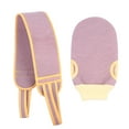 thumbnail image 1 of WRISTBIQUE 2Ud Paquete De Toallas Exfoliantes Para En Color Morado Con Textura Y Cómoda, 1 of 7
