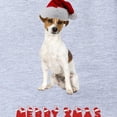 thumbnail image 2 of CafePress - FIN Jrt Merry Xmas - Cute Infant Baby Football Bodysuit, 2 of 3