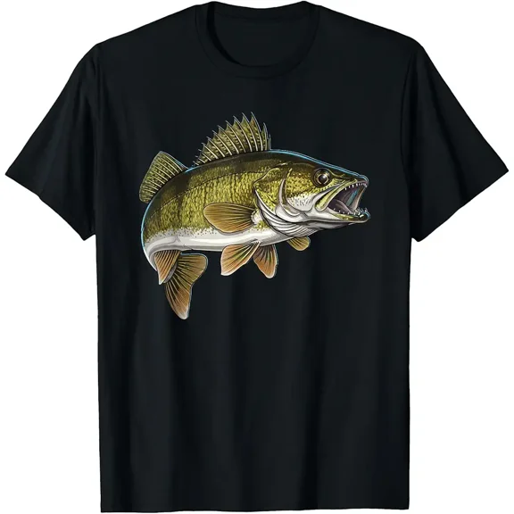 Walleye Fish Art Walleye Fishing T-Shirt