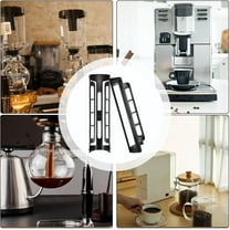 Rack Storage Rack Coffee Maker Side Coffee Pod Holders For Kcup Holders Space Saving Storage Organizer for Counters Small Space