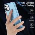 thumbnail image 6 of Strong Magnetic Case for iPhone 11 [Compatibilty with MagSafe] Protective Shockproof Cover Phone Case for iPhone 11 6.1" Sierra Blue, 6 of 18