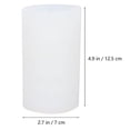 thumbnail image 2 of 1 molde de vela de silicona blanca., 2 of 3