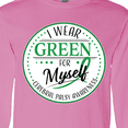 thumbnail image 4 of Inktastic I Wear Green for Myself- Cerebral Palsy awareness Long Sleeve T-Shirt, 4 of 5