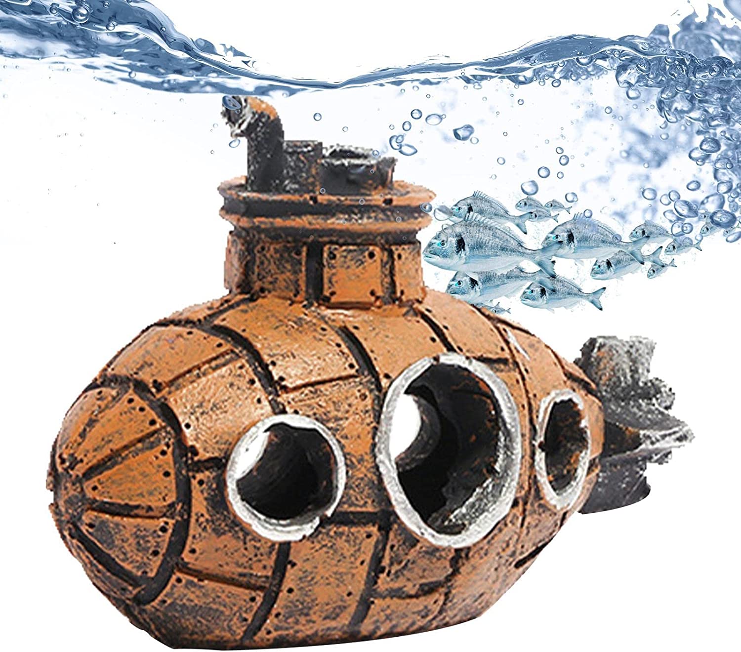 Submarine Fish Tank Decorations Retro Submarine Aquarium Decorations Retro Old Submarine