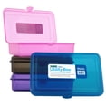thumbnail image 2 of Nueva caja de lápices de plástico para guardar bolígrafos, manualidades, artículos de papelería para niños, escuela y oficina., 2 of 6
