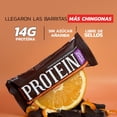thumbnail image 3 of Wild Protein | Barras altas en prote&iacute;na | Vegana | Sabor chocolate y naranja | Pack de 16 unidades | 14 g de prote&iacute;na | Sin az&uacute;cares ni grasa a&ntilde;adida | 45 g, 3 of 6