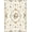 Ivory, Pattern 2, variant on ODIKA 3'x5' Blue Ocean Medallion Star Geometric Washable Throw Rug Ornate Floral Border Classic Inspired for Entryway, Kitchen, Mudroom, Stain Resistant, Low Profile, Non-Slip