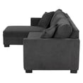 thumbnail image 3 of Love Chaise Smoky Petit Izquierdo Gris Carbón, 3 of 8