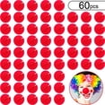 thumbnail image 2 of 60 Piezas Rojo Payaso Nices Cosplay Nices de Espuma Circo Nices para Halloween Navidad Car Boao Boao, 2 of 2