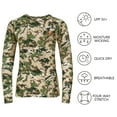 thumbnail image 5 of BASSDASH Women’s Camo Hunting Shirt Long Sleeve UPF 50+ Sun Protection Performance Tee fishing Hiking, 5 of 7