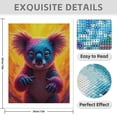 thumbnail image 3 of Diamond Art Kits for Adults - 5d Colorful Koala Fantasy Portrait Diamond Painting for Adults, Diamond Art for Adults Beginners, Diamond Painting Kits for Adults for Home Wall Decor, 3 of 7