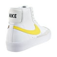 thumbnail image 3 of Big Kid's Nike Blazer Mid '77 White/Vivid Sulfur-Pecan (DA4086 103) - 6.5, 3 of 6