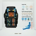 thumbnail image 2 of Premium SL-track Kahuna Massage Chair, SM-7300S Black, 2 of 10