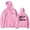 Pink, variant on Josiah Queen Jesus is Coming Back Soon Hoodie Women Men Hooded Sweatshirt Long Sleeve Streetwear Fashion Clothes