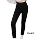 thumbnail image 2 of Minnieouse Pantalones de yoga elásticos de cintura alta para mujer para correr, pantalones deportivos de poliéster para entrenamiento, mallas Prendas para la parte inferior del cuerpo Negro S, 2 of 6