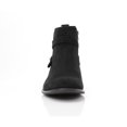 thumbnail image 3 of Polar Fox Derrick MPX806077 Classic Chelsea Boots with Strap and Buckle, in Black Suede, Men's Size 6.5, 3 of 8