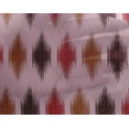 thumbnail image 4 of oneOone Georgette Viscose Fabric Argyle Ikat Print Fabric By Yard 42 Inch Wide, 4 of 4