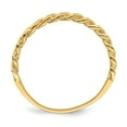 thumbnail image 2 of Solid 14k Yellow Gold Chain Link Band Ring Size 5.5, 2 of 6