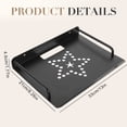 thumbnail image 3 of XIANXIAN Projector Shelf,Floating Entertainment Center Shelves，DVD Player&Under Tv Wall Mount Shelf for Cable Box,WiFi Router,Tv Box,Game Console, Modem,Wall Mount Floating Shelf/Rack/Stand/Holder, 3 of 9