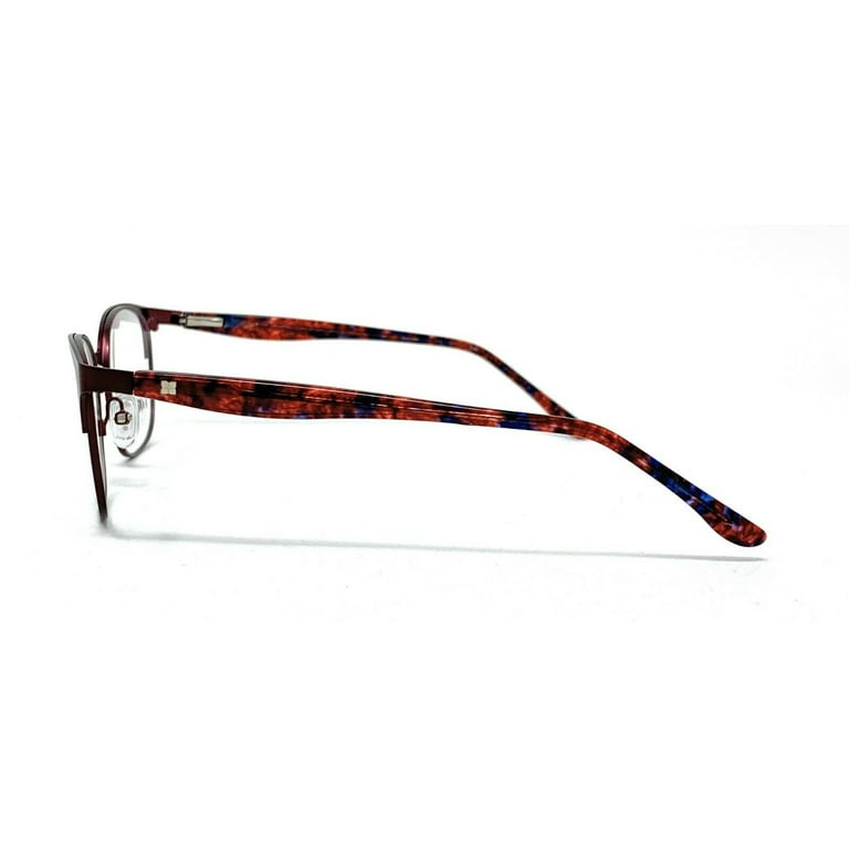 New Women s BCBG MAXAZRIA RXable Eyeglasses Frames Keira Wine Purple 53mm