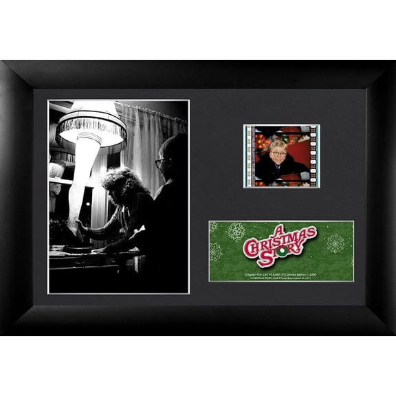 A Christmas Story (Leg Lamp) Minicell FilmCells Framed Desktop Presentation USFC6480