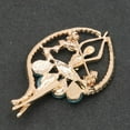 thumbnail image 4 of De Imitación De Cristal De Broche Nad Pin Azul De Boda Sunnimix broche, 4 of 7